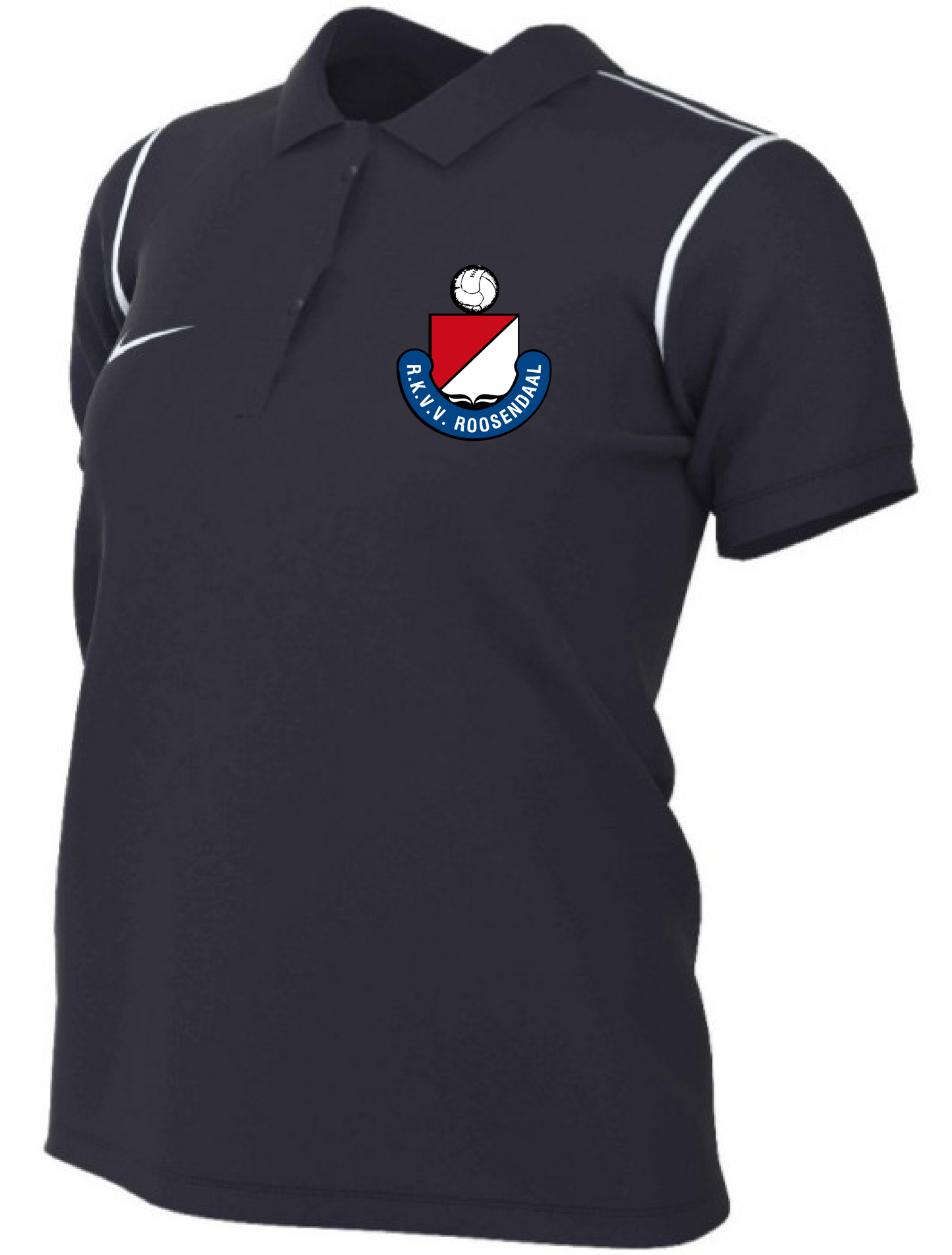 Presentatie polo dames - 1 sponsor